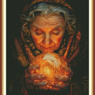 Maydear Full Cross Stitch Kit,11CT/14CT/16CT/9CT Aida Fabric,Embroidery Set-Dragon Inspiration - Where is the Future